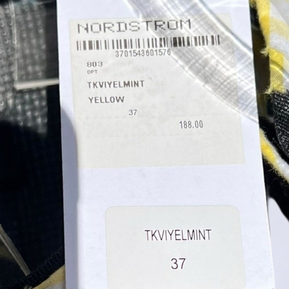 🌻NEW w/tags ARIZONA LOVE Trekky Yellow Mint Sandals Size 37 $188 Retail - Picture 12 of 13